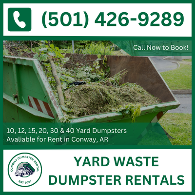 Conway Yard Waste Dumpster Rental